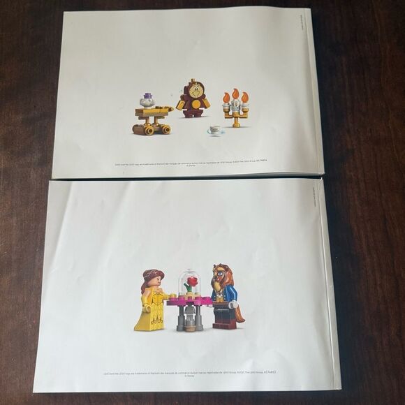 Lego Disney Beauty and the Beast Castle Set Instructions - Picture 2 of 2